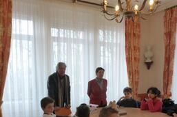 Visite de la mairie