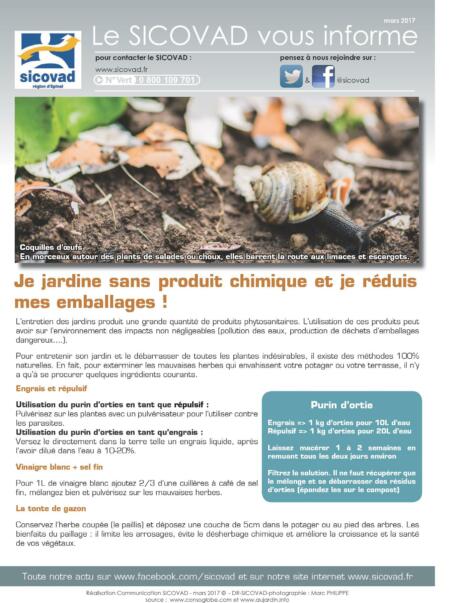 Info SICOVAD MARS 2017