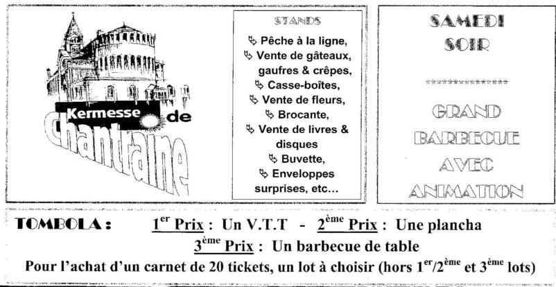 Kermesse de Chantraine