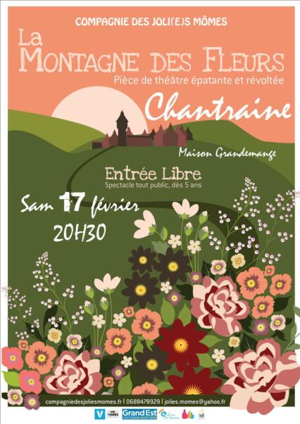La montagne des fleurs, entrée libre