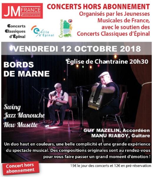 Concert Bords de Marne