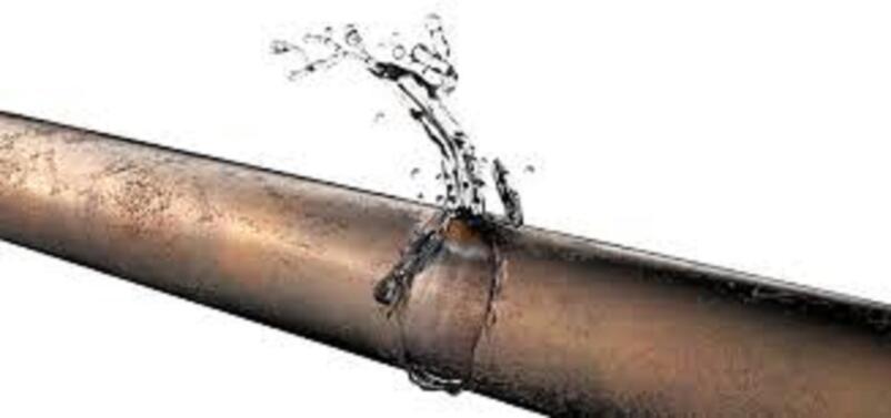 Fuite d'eau partie haute