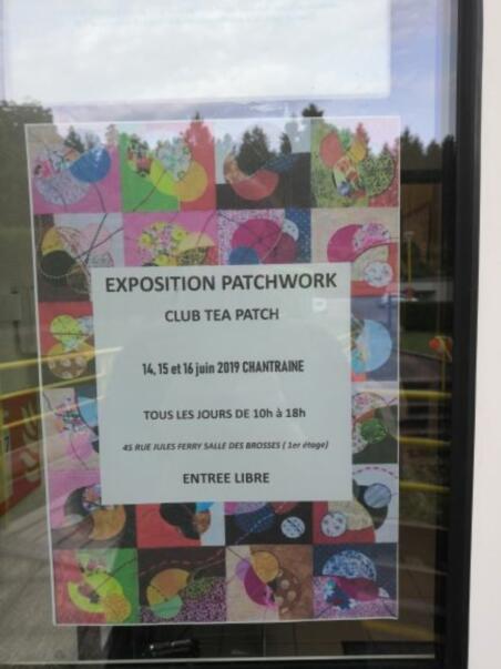 EXPOSITION PATCHWORK Club Tea patch