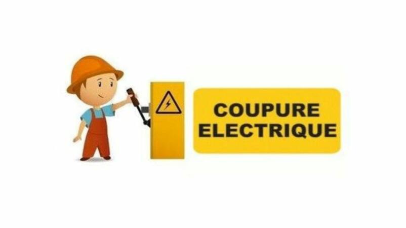 INFORMATION COUPURE D'ÉLECTRICTÉ