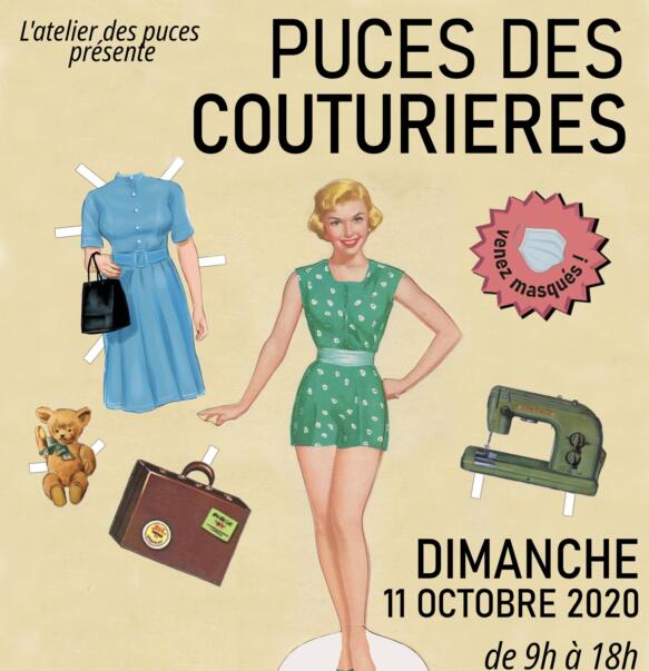 L'atelier des puces présente la 9ème édition de ses puces des couturières de Chantraine !