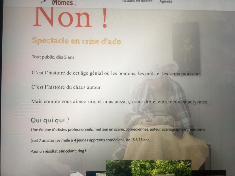 Compagnie des jolies mômes en partenariat avec la CAE
