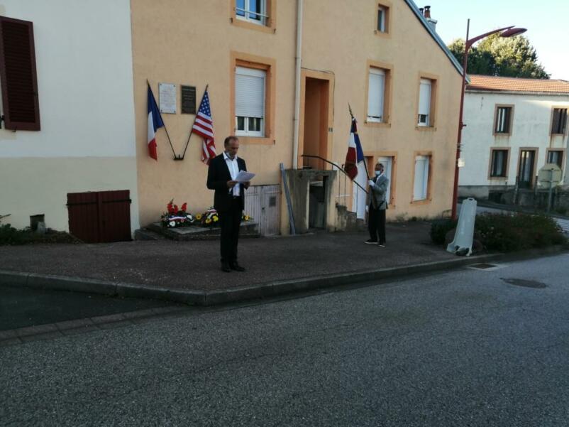 COMMÉMORATION LIBÉRATION DE LA COMMUNE