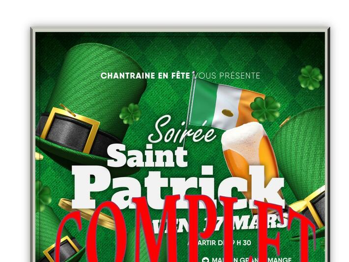 SOIRÉE  SAINTE PATRICK