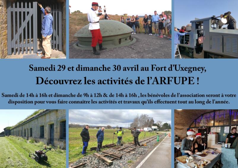 Découverte des activités de l'association pour la Restauration du Fort d'Uxegney