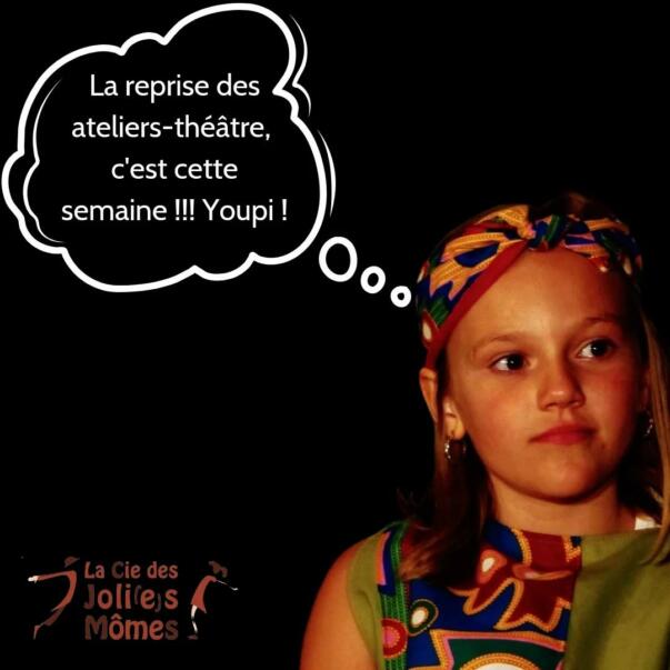 REPRISE DES ATELIERS THÉÂTRE