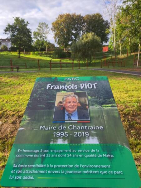 Inauguration de Parc Francois Diot et du terrain multisport