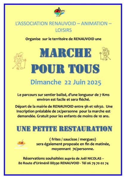 MARCHE POUR TOUS