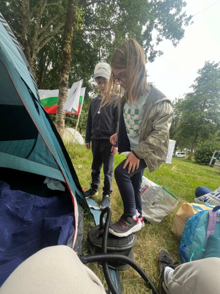 Nuitée au camping des Lacs de Pierre Percée :