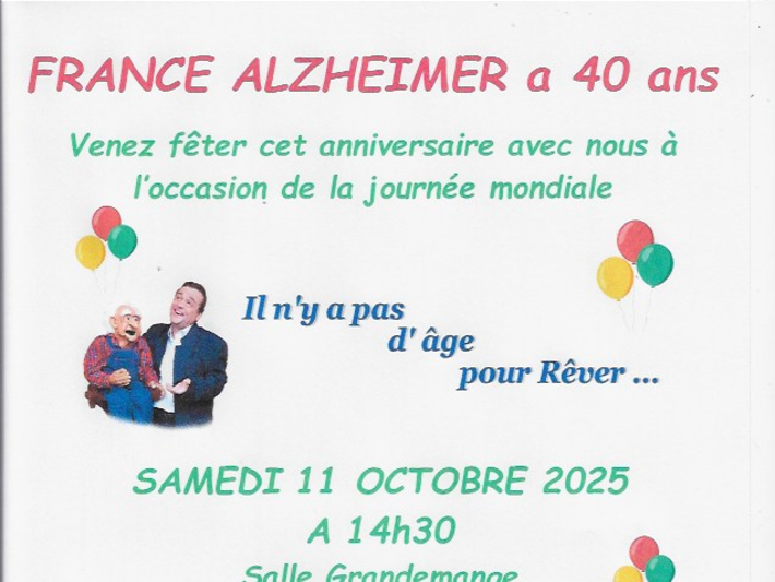 FRANCE ALZHEIMER  A 40 ANS