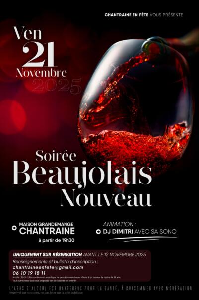 SOIRÉE BEAUJOLAIS NOUVEAU
