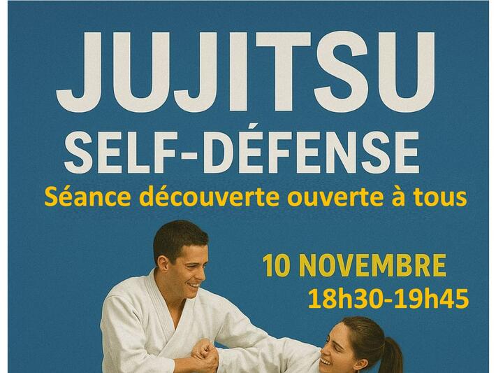 SÉANCE DE JU JITSU OUVERTE AUX NON LICENCIÉS
