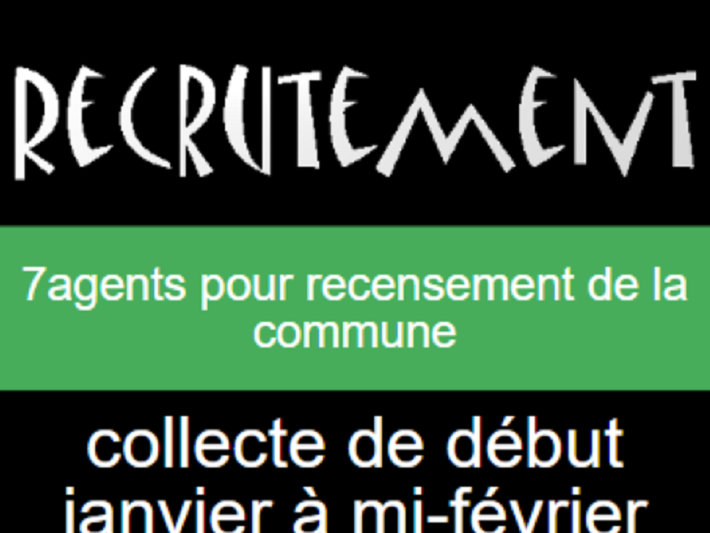 RECENSEMENT COMMUNE