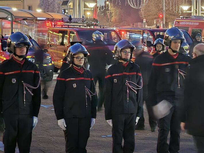 Cinq jeunes Chantrainois s’engagent comme Jeunes Sapeurs-Pompiers