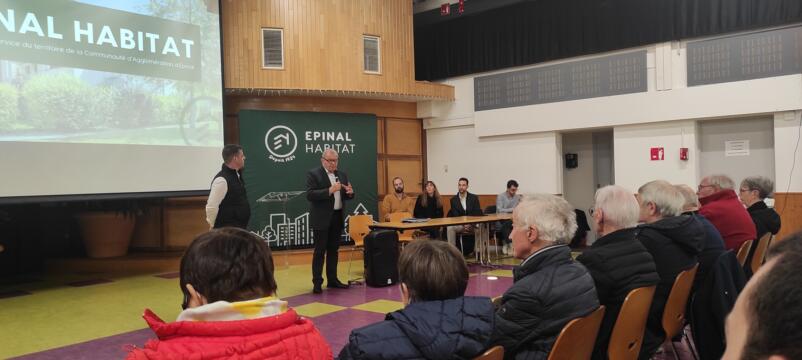 Programme de construction de logements par Épinal Habitat, rue des Jardins