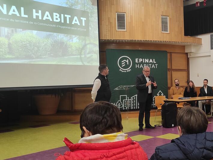 Programme de construction de logements par Épinal Habitat, rue des Jardins