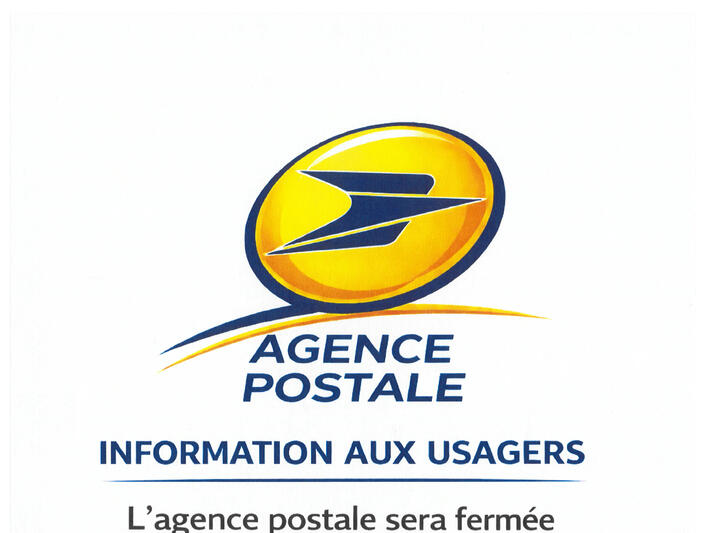 FERMETURE DE LA POSTE