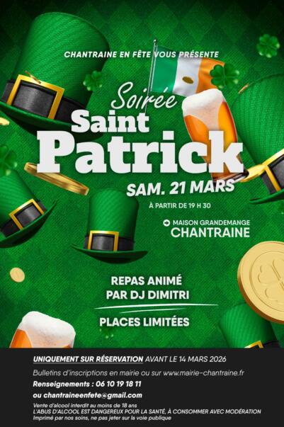SOIRÉE SAINT PATRICK
