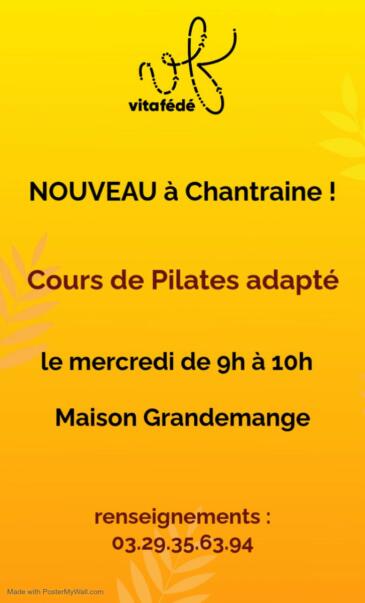 COURS DE PILÂTES ADAPTÉ