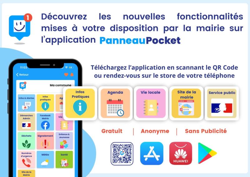 NOUVEAUTÉ PANNEAU POCKET
