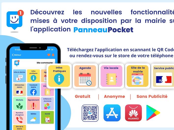 NOUVEAUTÉ PANNEAU POCKET
