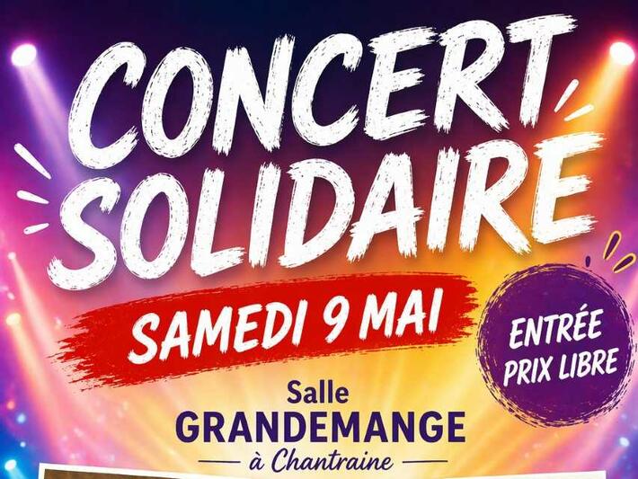 CONCERT SOLIDAIRE ENTRÉE LIBRE