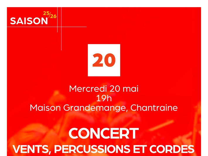 CONCERT VENTS PERCUSSIONS ET CORDES