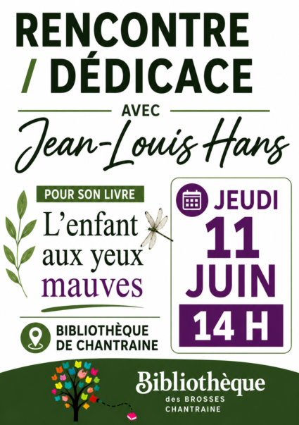 RENCONTRE DÉDICACE A LA BIBLIOTHÈQUE