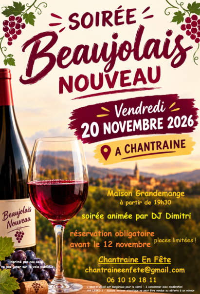 SOIRÉE BEEAUJOLAIS CLIQUEZ ICI