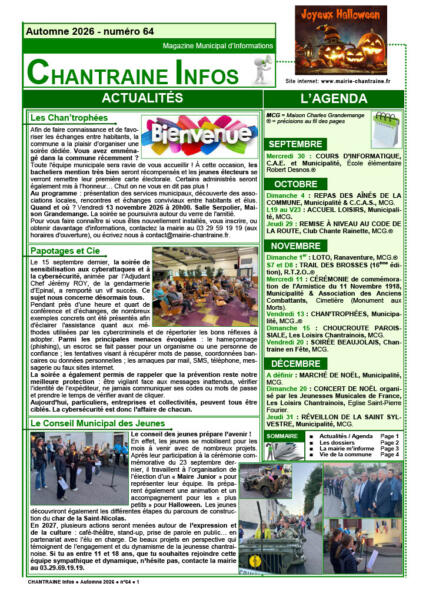 CHANTRAINE INFO