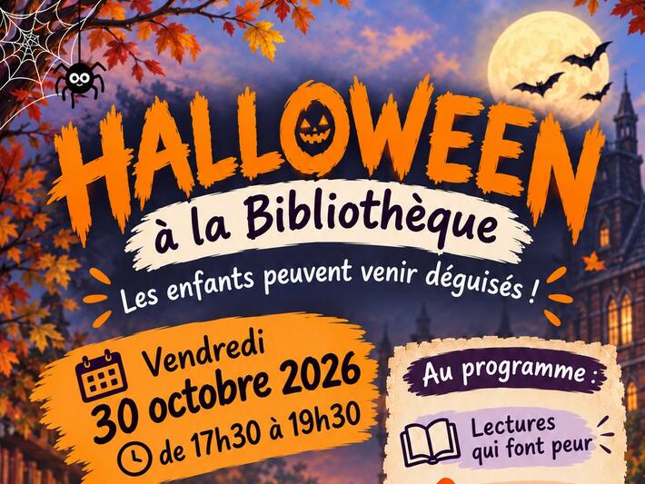 Halloween à la bibliothèque